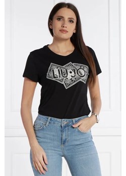 Liu Jo T-shirt | Regular Fit ze sklepu Gomez Fashion Store w kategorii Bluzki damskie - zdjęcie 172807234