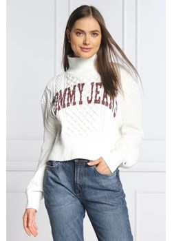 Tommy Jeans Sweter | Cropped Fit ze sklepu Gomez Fashion Store w kategorii Swetry damskie - zdjęcie 172807303