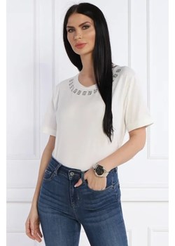 Liu Jo Sport T-shirt | Regular Fit ze sklepu Gomez Fashion Store w kategorii Bluzki damskie - zdjęcie 172807741