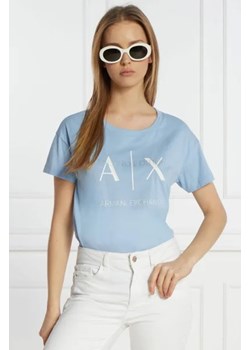 Armani Exchange T-shirt | Regular Fit ze sklepu Gomez Fashion Store w kategorii Bluzki damskie - zdjęcie 172807864
