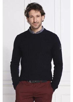 Aeronautica Militare Wełniany sweter | Slim Fit ze sklepu Gomez Fashion Store w kategorii Swetry męskie - zdjęcie 172808481