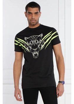 Plein Sport T-shirt Tiger Line | Regular Fit ze sklepu Gomez Fashion Store w kategorii T-shirty męskie - zdjęcie 172808650