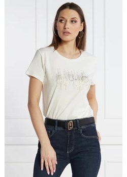 Liu Jo Sport T-shirt | Slim Fit ze sklepu Gomez Fashion Store w kategorii Bluzki damskie - zdjęcie 172808830