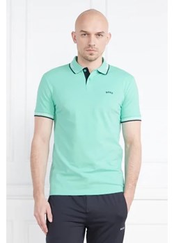 BOSS GREEN Polo Paul Curved | Slim Fit | stretch ze sklepu Gomez Fashion Store w kategorii T-shirty męskie - zdjęcie 172809882