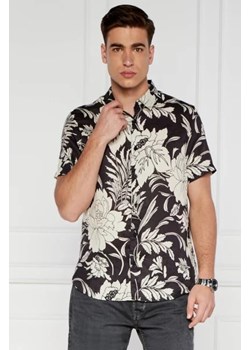 GUESS Lniana koszula | Regular Fit ze sklepu Gomez Fashion Store w kategorii Koszule męskie - zdjęcie 172810303