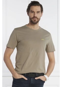 BOSS GREEN T-shirt Tee Curved | Regular Fit ze sklepu Gomez Fashion Store w kategorii T-shirty męskie - zdjęcie 172810703