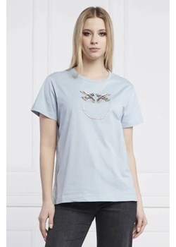 Pinko T-shirt QUENTIN 3 | Regular Fit ze sklepu Gomez Fashion Store w kategorii Bluzki damskie - zdjęcie 172810941