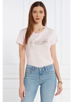 Liu Jo Sport T-shirt | Slim Fit ze sklepu Gomez Fashion Store w kategorii Bluzki damskie - zdjęcie 172811103