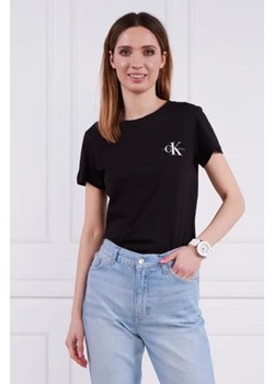 CALVIN KLEIN JEANS T-shirt 2-pack MONOGRAM | Slim Fit ze sklepu Gomez Fashion Store w kategorii Bluzki damskie - zdjęcie 172814510