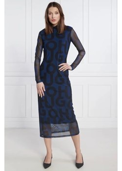 HUGO Sukienka Neshira ze sklepu Gomez Fashion Store w kategorii Sukienki - zdjęcie 172815304