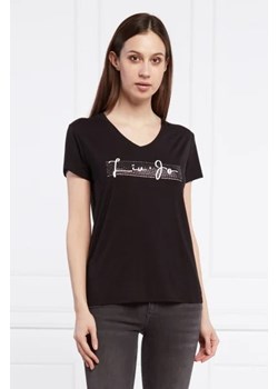 Liu Jo Sport T-shirt | Regular Fit ze sklepu Gomez Fashion Store w kategorii Bluzki damskie - zdjęcie 172816124