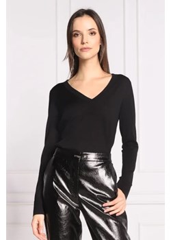 Pinko Wełniana bluzka REDBULL | Regular Fit ze sklepu Gomez Fashion Store w kategorii Bluzki damskie - zdjęcie 172817050