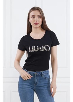 Liu Jo Beachwear T-shirt | Slim Fit ze sklepu Gomez Fashion Store w kategorii Bluzki damskie - zdjęcie 172817263