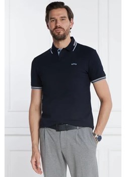 BOSS GREEN Polo Paul Curved | Slim Fit | stretch ze sklepu Gomez Fashion Store w kategorii T-shirty męskie - zdjęcie 172817724