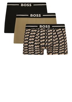 BOSS BLACK Bokserki 3-pack Trunk 3P Bold Design ze sklepu Gomez Fashion Store w kategorii Majtki męskie - zdjęcie 172819082