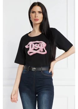 Dsquared2 T-shirt | Regular Fit ze sklepu Gomez Fashion Store w kategorii Bluzki damskie - zdjęcie 172819821