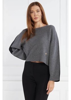 Pinko Wełniany sweter | Cropped Fit | z dodatkiem kaszmiru ze sklepu Gomez Fashion Store w kategorii Swetry damskie - zdjęcie 172821344