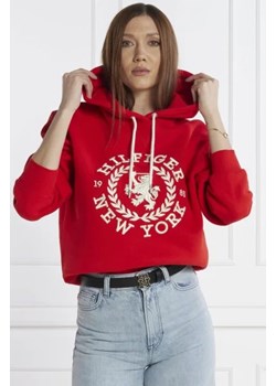 Tommy Hilfiger Bluza CREST HOODIE | Regular Fit ze sklepu Gomez Fashion Store w kategorii Bluzy damskie - zdjęcie 172821364