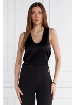 Patrizia Pepe Satynowy top | Regular Fit ze sklepu Gomez Fashion Store w kategorii Bluzki damskie - zdjęcie 172823262