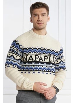 Napapijri Sweter D-HORLICK | Regular Fit | z dodatkiem wełny ze sklepu Gomez Fashion Store w kategorii Swetry męskie - zdjęcie 172823630
