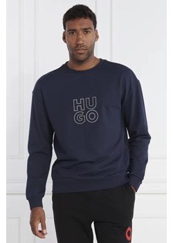 Hugo Bodywear Bluza Stacked | Regular Fit ze sklepu Gomez Fashion Store w kategorii Bluzy męskie - zdjęcie 172823960
