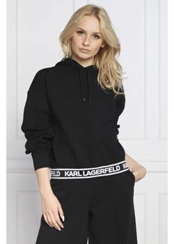 Karl Lagerfeld Bluza bonded | Regular Fit ze sklepu Gomez Fashion Store w kategorii Bluzy damskie - zdjęcie 172826203