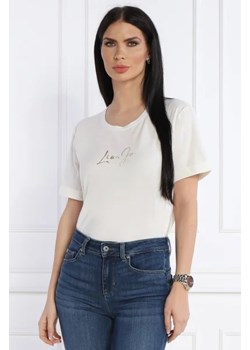 Liu Jo Sport T-shirt | Regular Fit ze sklepu Gomez Fashion Store w kategorii Bluzki damskie - zdjęcie 172826350
