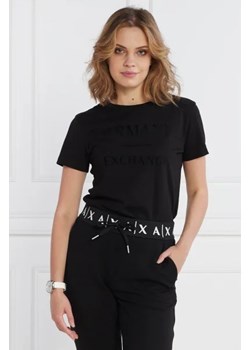 Armani Exchange T-shirt | Regular Fit ze sklepu Gomez Fashion Store w kategorii Bluzki damskie - zdjęcie 172826411