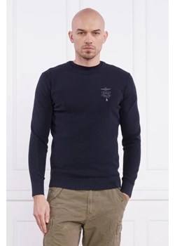 Aeronautica Militare Sweter | Regular Fit ze sklepu Gomez Fashion Store w kategorii Swetry męskie - zdjęcie 172827153