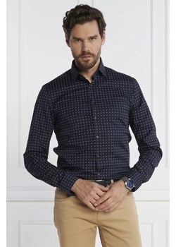 Calvin Klein Koszula POPLIN STRETCH PRINT SLIM SHIRT | Slim Fit ze sklepu Gomez Fashion Store w kategorii Koszule męskie - zdjęcie 172827994