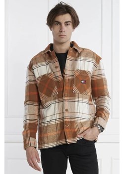 Tommy Jeans Koszula BRUSHED CHECK | Regular Fit ze sklepu Gomez Fashion Store w kategorii Koszule męskie - zdjęcie 172828974