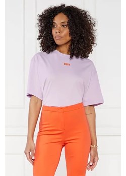 BOSS ORANGE T-shirt C_EBOYFRIEND | Oversize fit ze sklepu Gomez Fashion Store w kategorii Bluzki damskie - zdjęcie 172829183