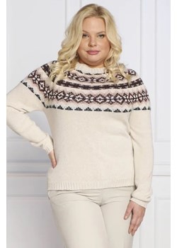 Persona by Marina Rinaldi Sweter ARCANO Plus size | Regular Fit | z dodatkiem wełny ze sklepu Gomez Fashion Store w kategorii Swetry damskie - zdjęcie 172829563