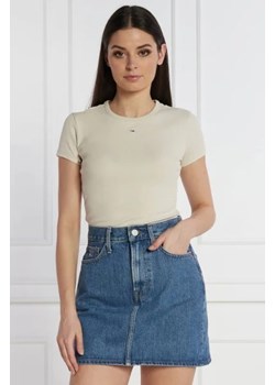 Tommy Jeans T-shirt | Slim Fit ze sklepu Gomez Fashion Store w kategorii Bluzki damskie - zdjęcie 172830273