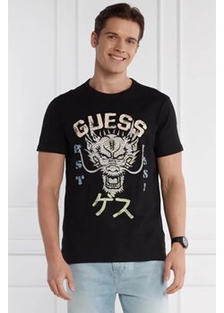 GUESS T-shirt DRAGON | Regular Fit ze sklepu Gomez Fashion Store w kategorii T-shirty męskie - zdjęcie 172830354