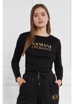 Armani Exchange Bluzka | Regular Fit ze sklepu Gomez Fashion Store w kategorii Bluzki damskie - zdjęcie 172831511