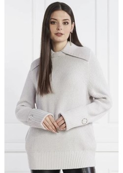 Patrizia Pepe Sweter | Regular Fit | z dodatkiem wełny ze sklepu Gomez Fashion Store w kategorii Swetry damskie - zdjęcie 172834161