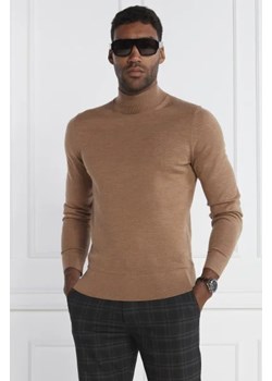 Calvin Klein Wełniany golf | Slim Fit ze sklepu Gomez Fashion Store w kategorii Swetry męskie - zdjęcie 172835104