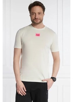 HUGO T-shirt Diragolino212 | Regular Fit ze sklepu Gomez Fashion Store w kategorii T-shirty męskie - zdjęcie 172835123
