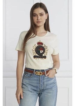 LAUREN RALPH LAUREN T-shirt KATLIN | Regular Fit ze sklepu Gomez Fashion Store w kategorii Bluzki damskie - zdjęcie 172836561