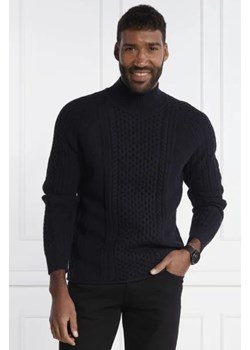 HUGO Wełniany sweter Sfear | Regular Fit ze sklepu Gomez Fashion Store w kategorii Swetry męskie - zdjęcie 172836570