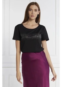 Patrizia Pepe T-shirt | Regular Fit ze sklepu Gomez Fashion Store w kategorii Bluzki damskie - zdjęcie 172836694