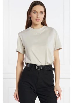 Calvin Klein T-shirt | Regular Fit ze sklepu Gomez Fashion Store w kategorii Bluzki damskie - zdjęcie 172836791