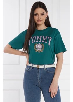 Tommy Jeans T-shirt VARSITY SPORT 3 | Relaxed fit ze sklepu Gomez Fashion Store w kategorii Bluzki damskie - zdjęcie 172837351