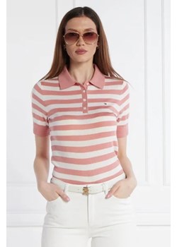 Tommy Hilfiger Polo | Regular Fit ze sklepu Gomez Fashion Store w kategorii Bluzki damskie - zdjęcie 172838511