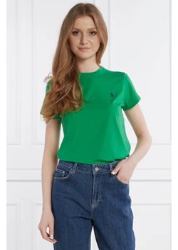 POLO RALPH LAUREN T-shirt | Regular Fit ze sklepu Gomez Fashion Store w kategorii Bluzki damskie - zdjęcie 172839162