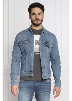 Pepe Jeans London Kurtka jeansowa PINNER | Regular Fit ze sklepu Gomez Fashion Store w kategorii Kurtki męskie - zdjęcie 172839384