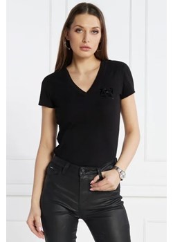 Armani Exchange T-shirt | Regular Fit ze sklepu Gomez Fashion Store w kategorii Bluzki damskie - zdjęcie 172839410
