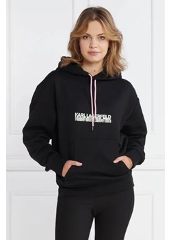 Karl Lagerfeld Bluza seasonal logo hoodie | Relaxed fit ze sklepu Gomez Fashion Store w kategorii Bluzy damskie - zdjęcie 172839911