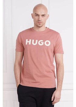 HUGO T-shirt Dulivio | Regular Fit ze sklepu Gomez Fashion Store w kategorii T-shirty męskie - zdjęcie 172840443